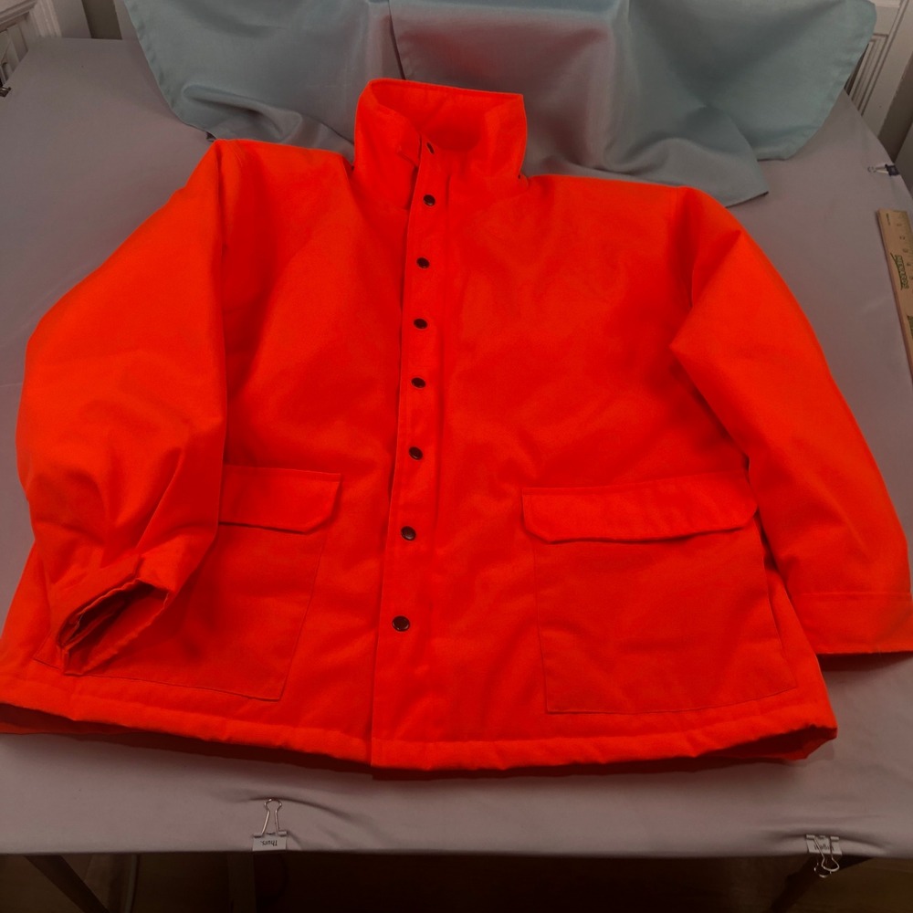 Guide Gear Blaze Orange Hunting Jacket XL Waterproof Insulated Field Coat